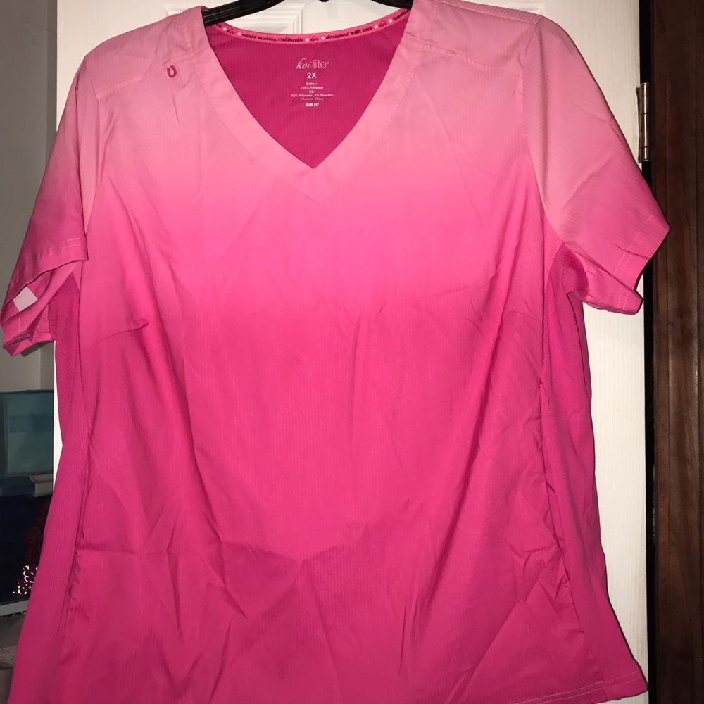 Women’s koi scrubs